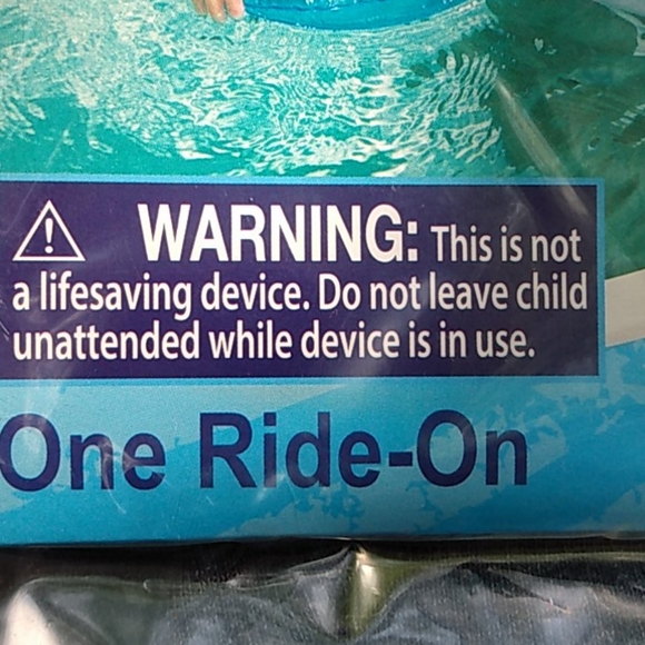 H20 Go Whale Ride on Pool Float Toy - Picture 6 of 10